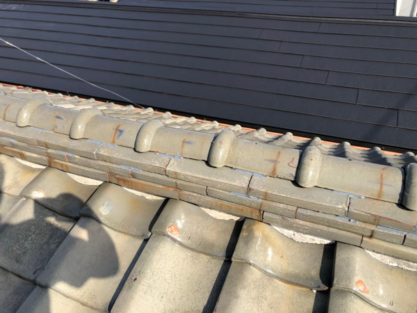 滋賀県甲賀市Ｎ屋根部分修理工事施工後