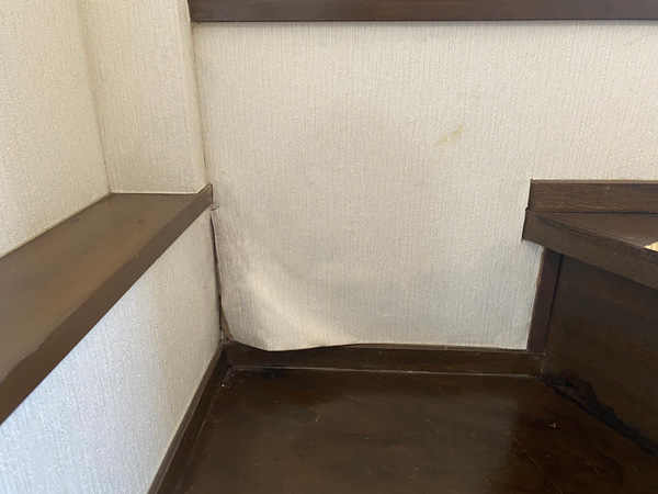 大阪府Ｔ邸雨漏り修理工事施工前