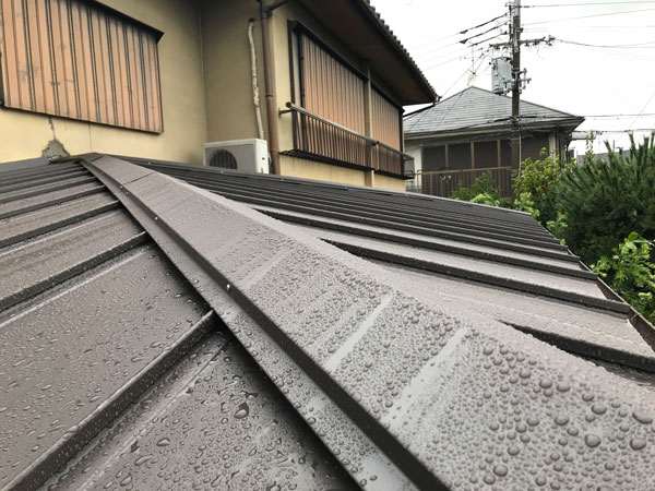 奈良県生駒市Ｈ邸屋根修理工事施工後