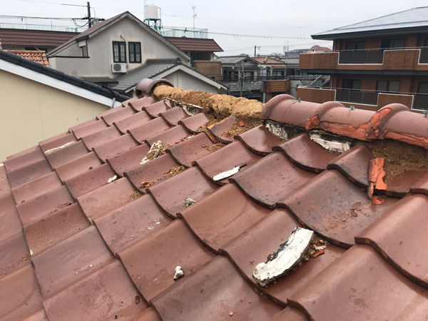 東京都江東区Ｋ邸雨漏り修理工事