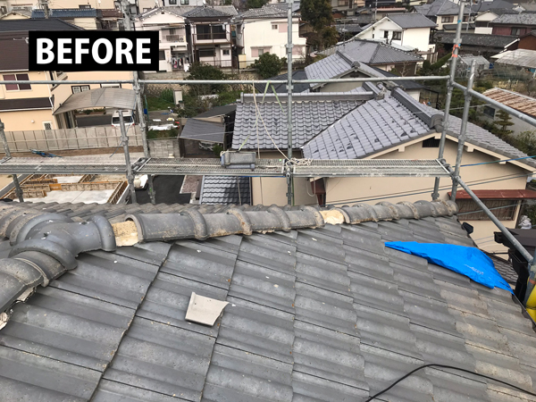 東京都八王子市Ｔ邸屋根修理工事