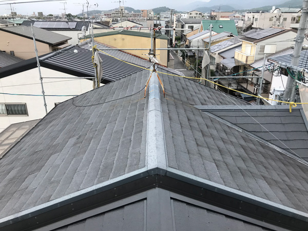 大阪府豊能郡Ｋ邸雨漏り修理施工前写真