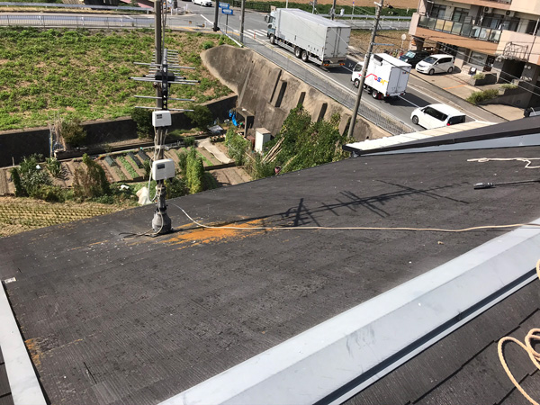 神奈川県平塚市Ｙ邸雨漏り修理工事・屋根塗装工事