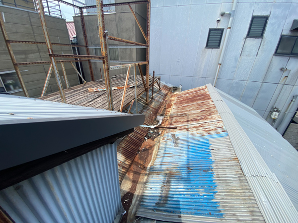大阪市天王寺区Ｔ邸雨漏り修理工事施工前