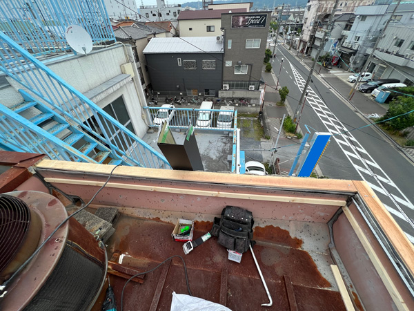 東京都北区Ｙ邸S不動産雨漏り修理工事