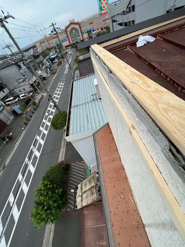 東京都北区Ｙ邸S不動産雨漏り修理工事