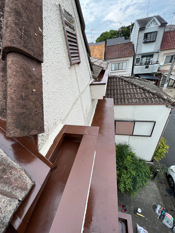 大阪府八尾市Ｋ邸屋根雨漏り修理工事施工後