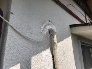 大阪市都島区Ｙ邸雨漏り修理工事施工前