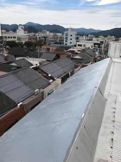 奈良県Ｈビル雨漏り修理工事施工後1
