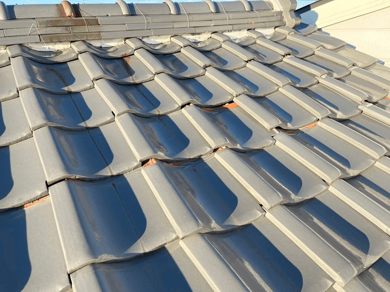 瓦屋根 ズレ 雨漏り原因 施工前