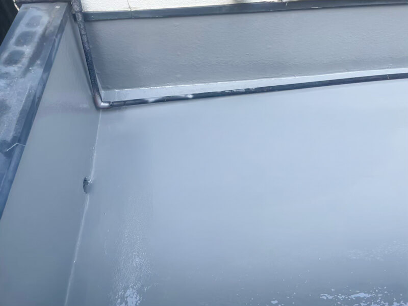 バルコニー ウレタン防水工事完了 施工後 全景 雨漏り解消