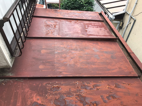 兵庫県西宮市Ｈ邸屋根雨漏り修理工事施工前写真
