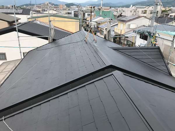 大阪府豊能郡Ｋ邸雨漏り修理施工後写真