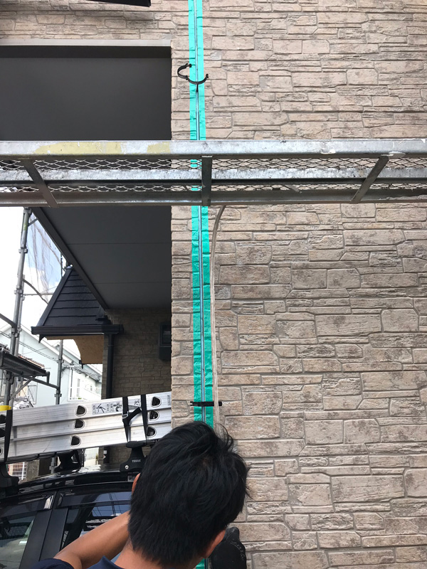 大阪市西淀川区Ｋ邸雨漏り修理工事施工中写真
