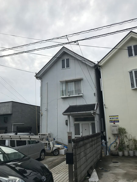 大阪部枚方市Ｙ邸屋根工事、外壁塗装工事施工前3