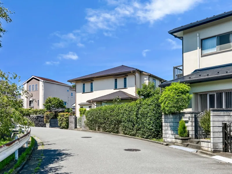 高槻市北部の高台住宅地をイメージした写真