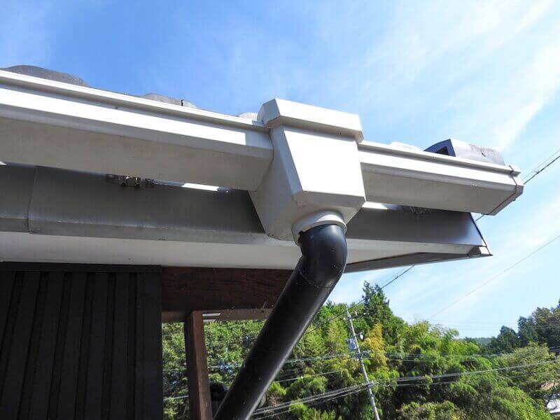 角樋雨樋の写真。