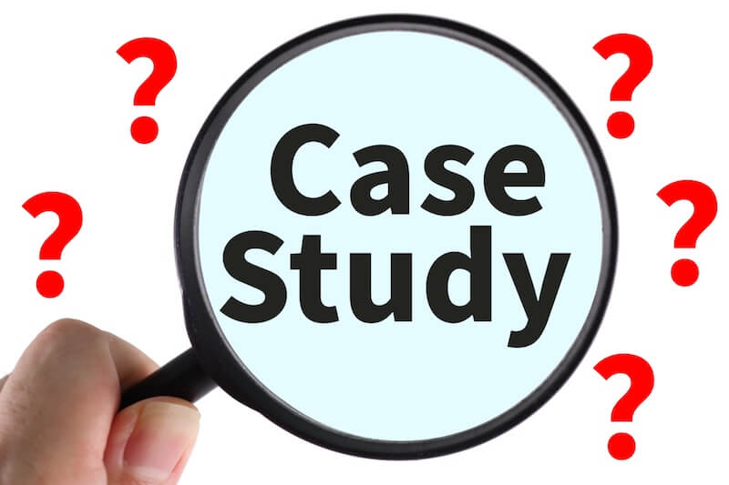 実例紹介を表すイメージ。