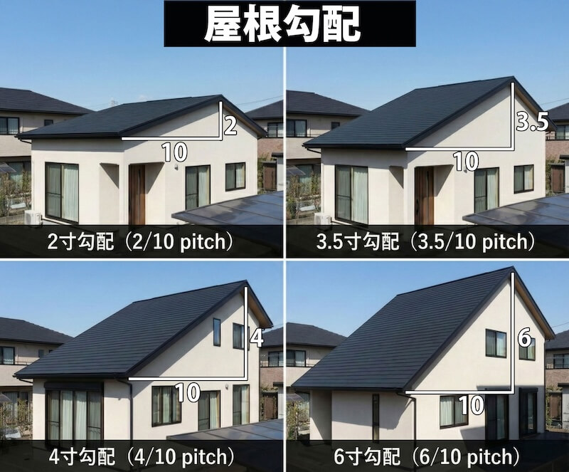 屋根の勾配