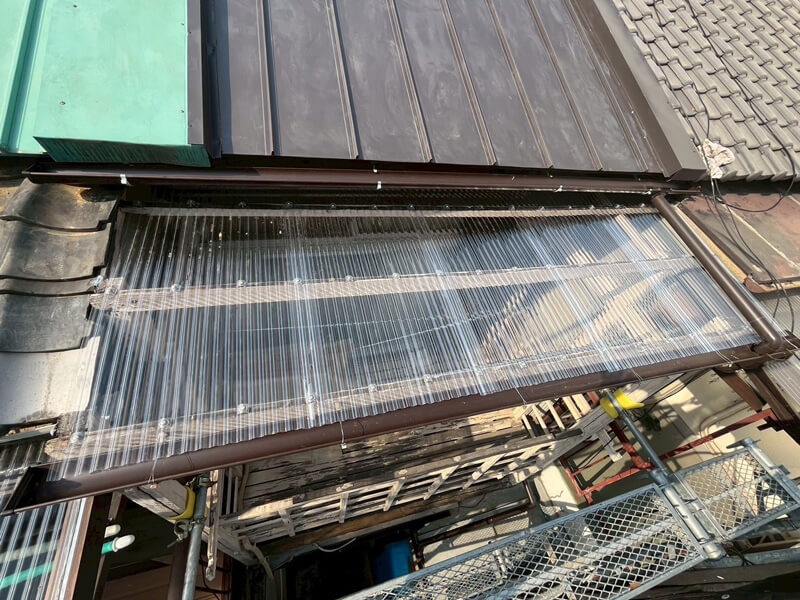 屋根葺き替え工事施工後