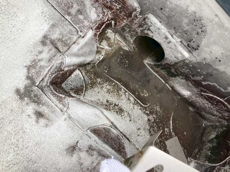 屋上防水工事before