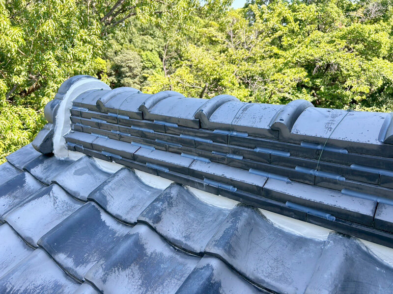 瓦屋根メンテナンス工事after