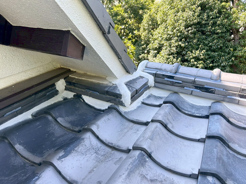 大阪市M邸瓦屋根メンテナンス工事